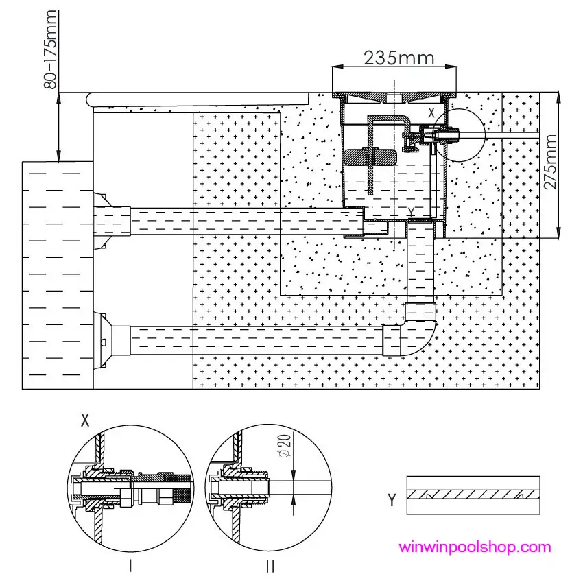 تنظیم کننده ارتفاع آب استخر - تصویر 3